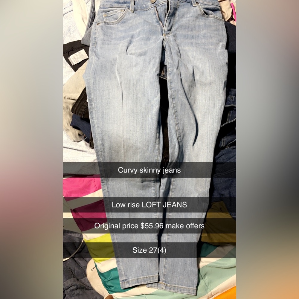 Loft jeans great deal!